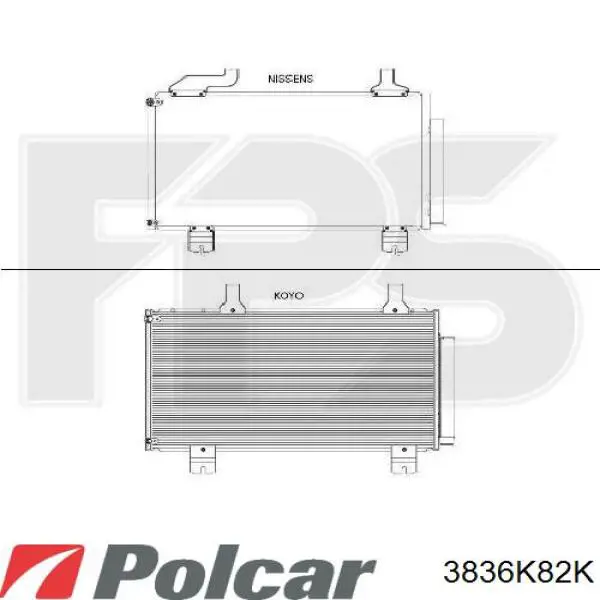 3836K82K Polcar Конденсатор