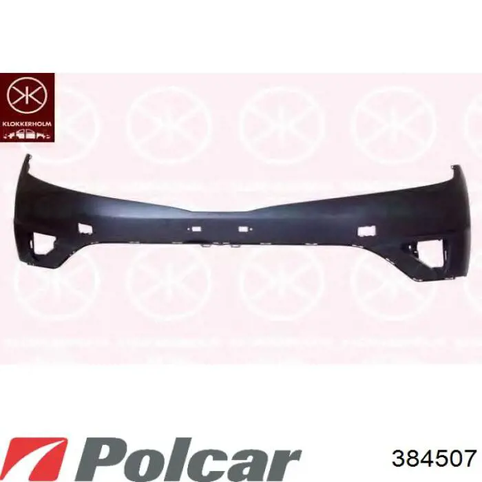 Передний бампер 384507 Polcar