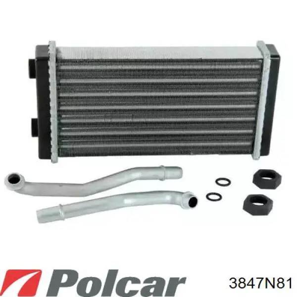 3847N81 Polcar радиатор печки