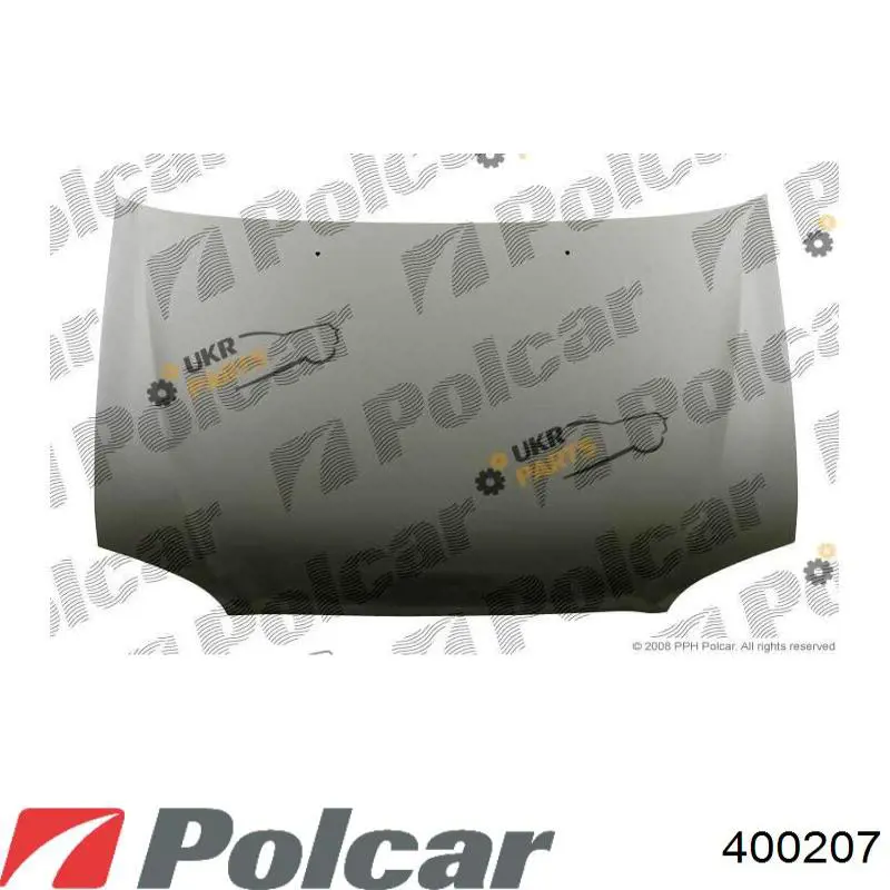 400207 Polcar передний бампер