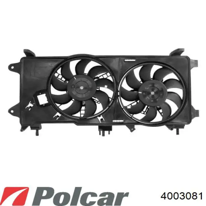 Купить 4003081 Polcar Радиатор водяной