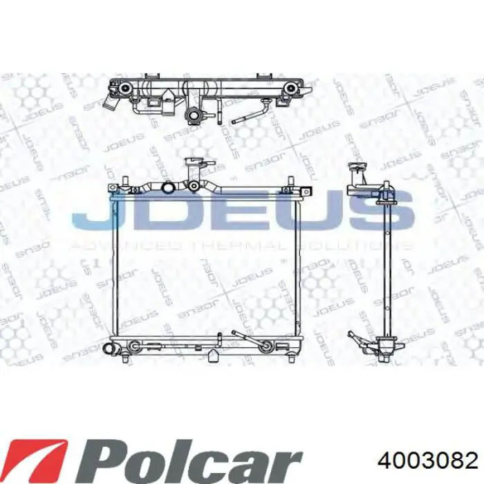 400308-2 Polcar радиатор