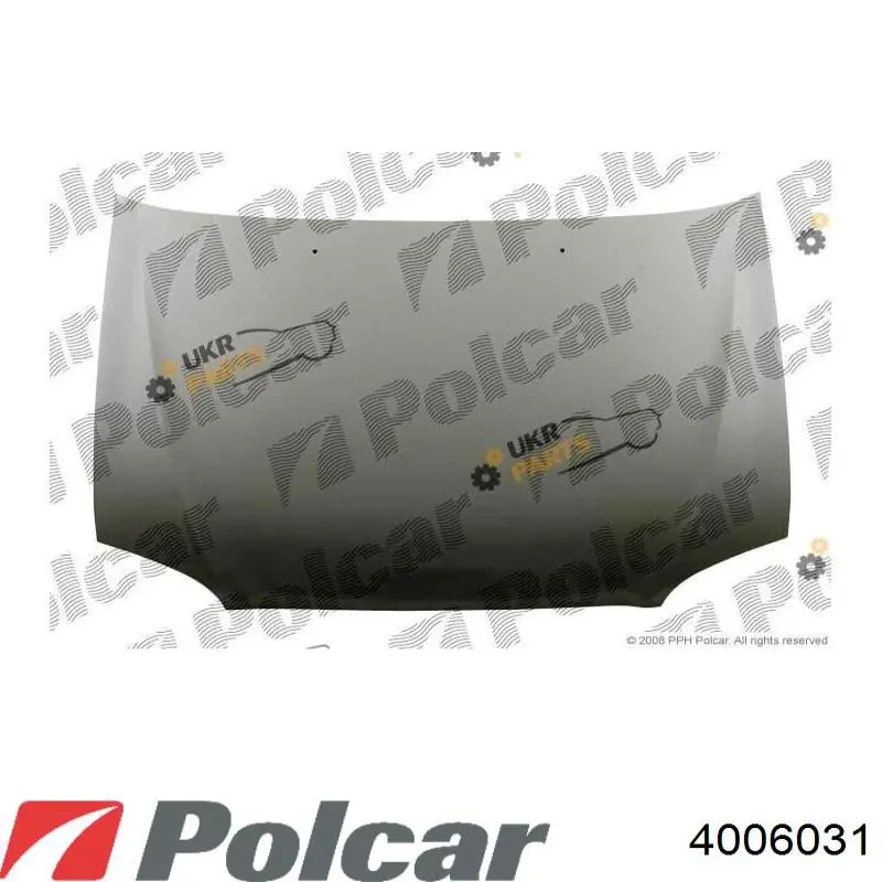 4006031 Polcar передний бампер