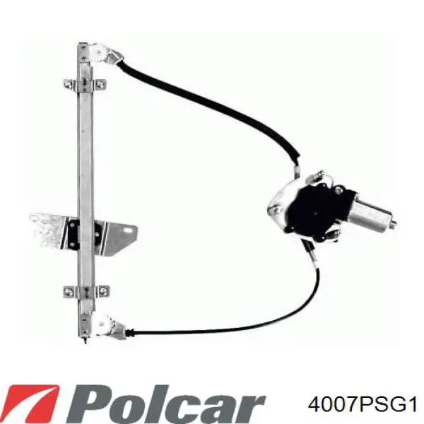 Механизм стеклоподъемника водительской двери Polcar 4007PSG1 цена, от 38.47 USD