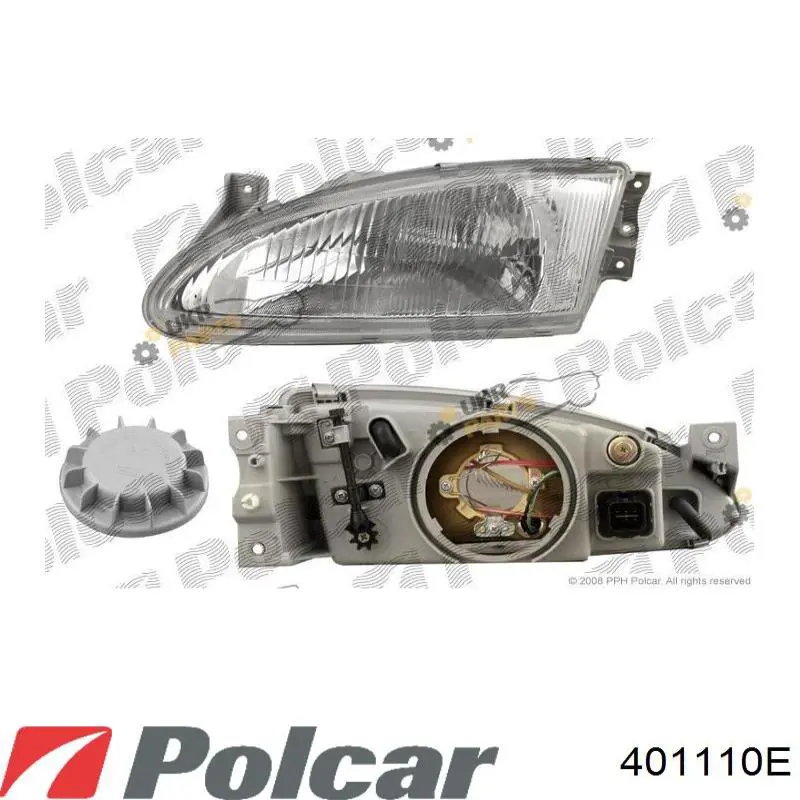 Купить 401110E Polcar Фара основная правая