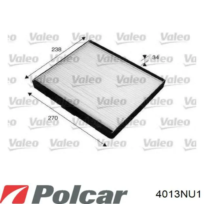 Вентилятор печки 4013NU1 Polcar