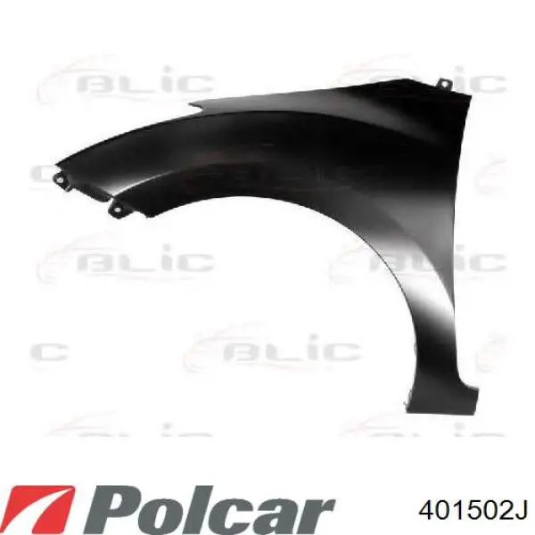 Крыло переднее правое 4015021 Polcar