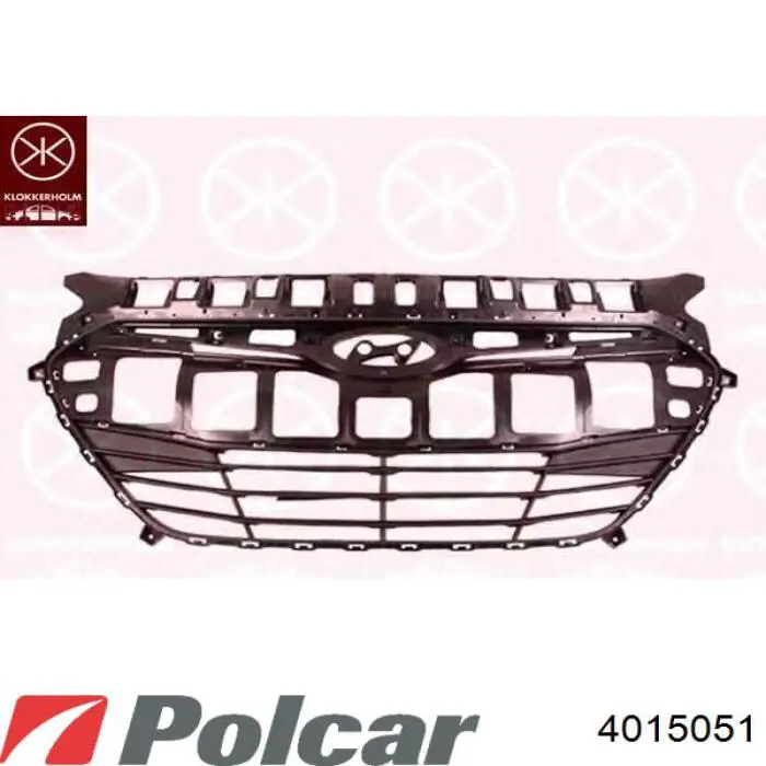 Молдинг решетки радиатора 4015051 Polcar
