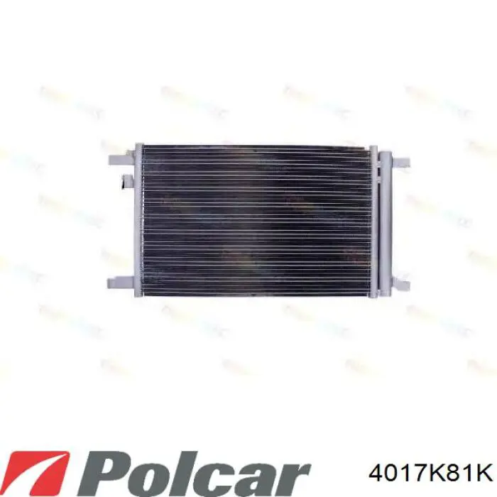 4017K81K Polcar радиатор кондиционера