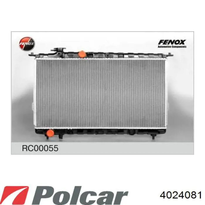 Радиатор 4024081 Polcar