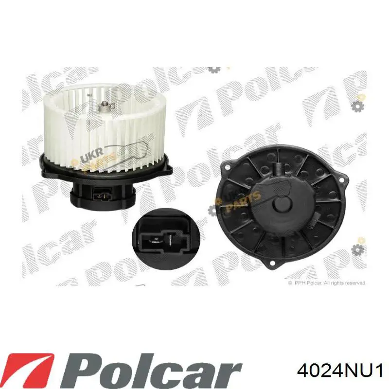 Вентилятор печки 4024NU1 Polcar