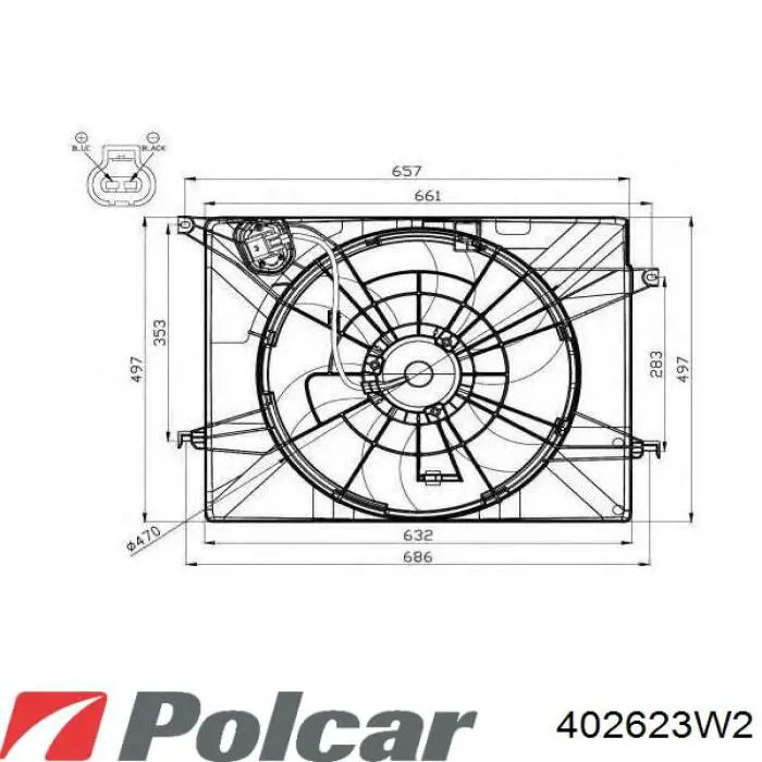 Мотор вентилятора системы охлаждения Hyundai/Kia 253863K280 цена, от 126.69 USD
