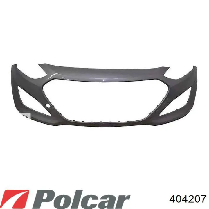 Передний бампер 404207 Polcar