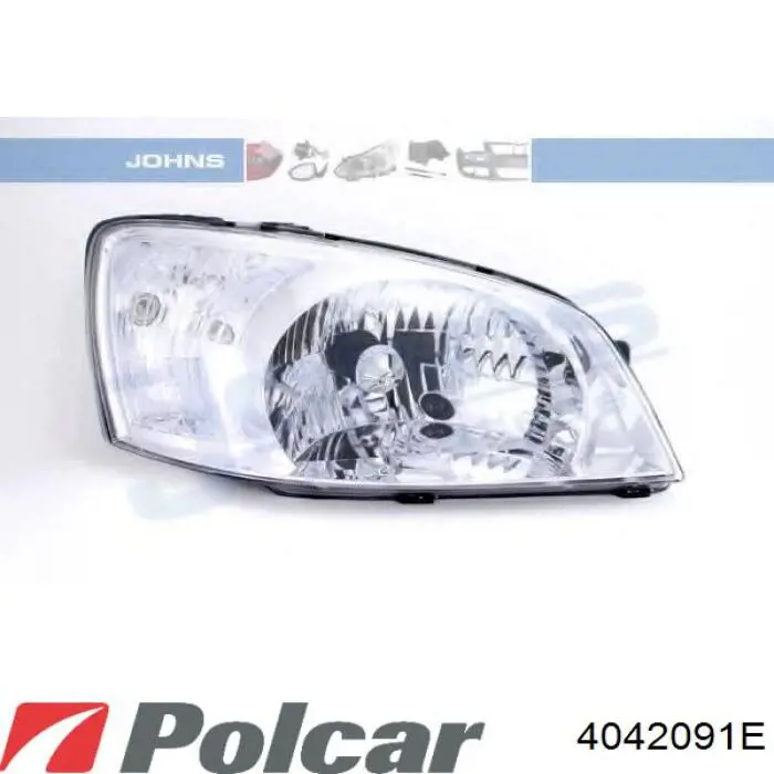 4042102E Polcar Фара передняя правая