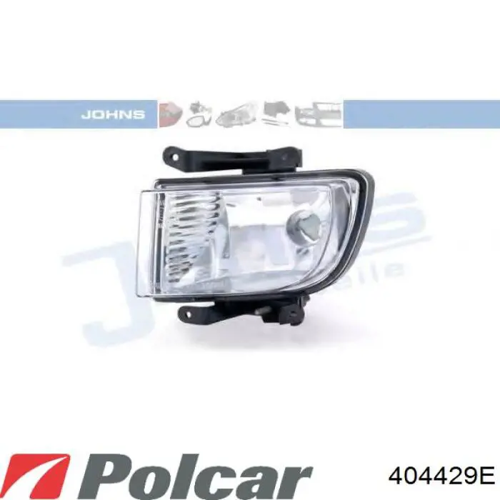 Фара противотуманная, левая Depo/Loro/Abakus FP3128H1E цена, от 24.72 USD