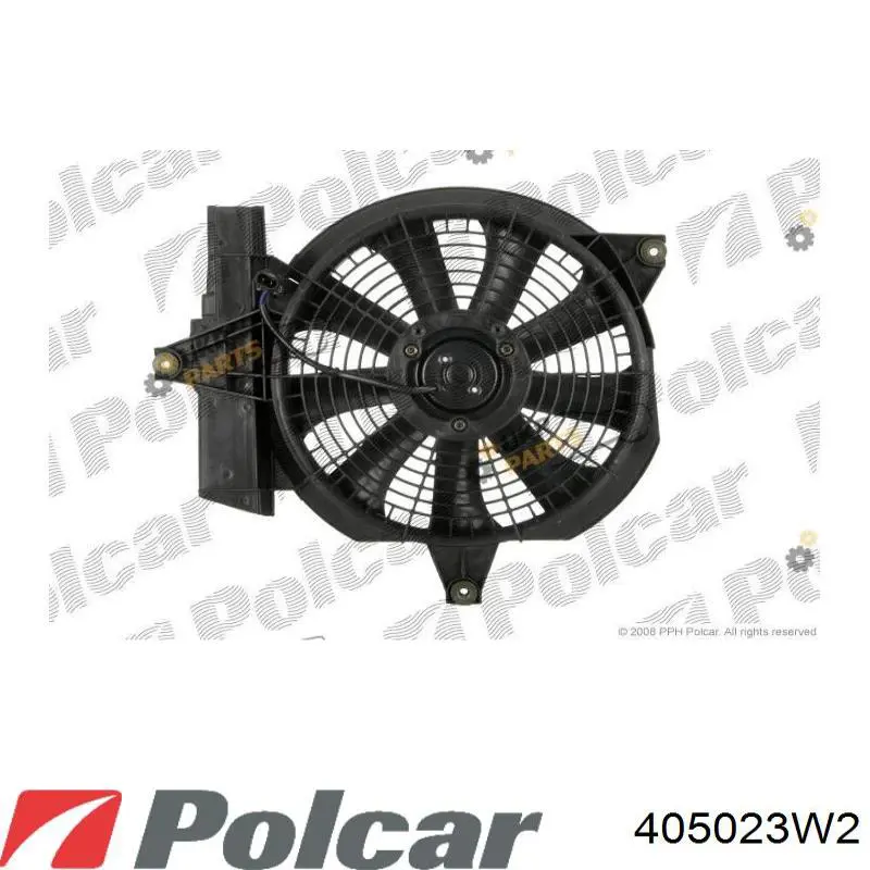 405023W2 Polcar мотор вентилятора кондиционера