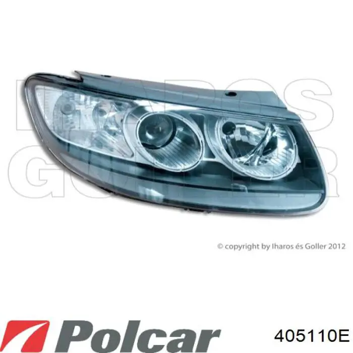 405110E Polcar Фара передняя правая