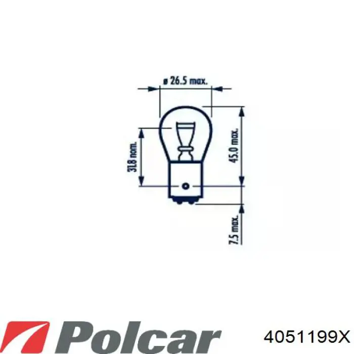  Polcar 4051199X цена, от 19.30 USD