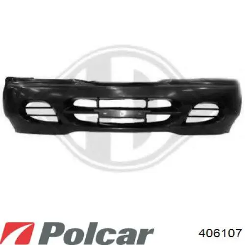 Pára-choque dianteiro Polcar 406107 preço, a partir de 79,52 USD