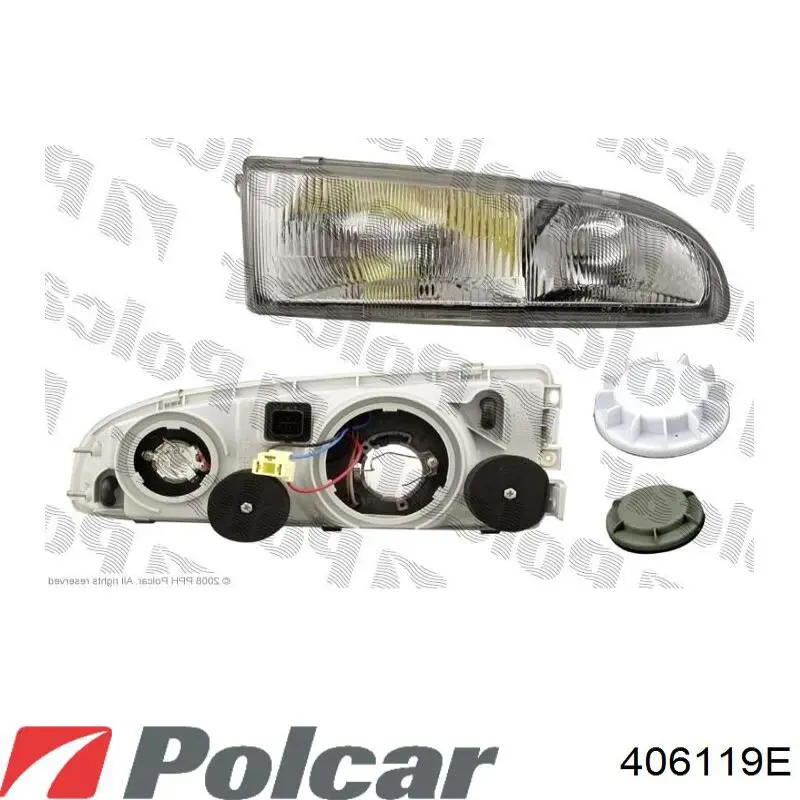 Левый указатель поворота Depo/Loro/Abakus FP3206K1E цена, от 15.60 USD