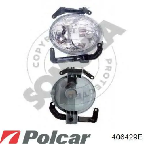 Купить 406429E Polcar Противотуманка левая