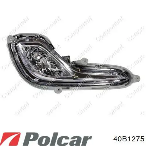 Купить 40B1275 Polcar Заглушка (решетка) противотуманных фар бампера переднего правая