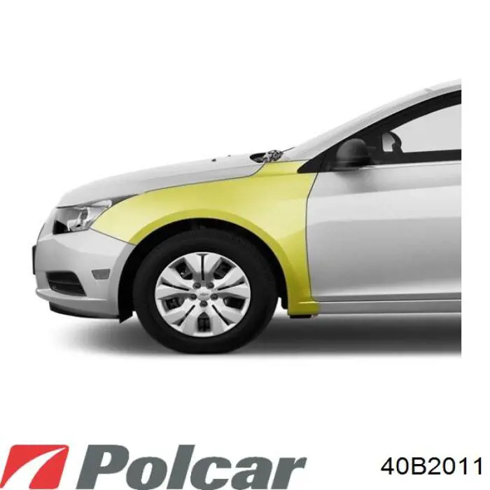 Крыло переднее левое 663111J550 Hyundai/Kia