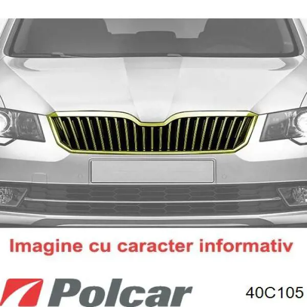 40C105 Polcar Решетка радиатора