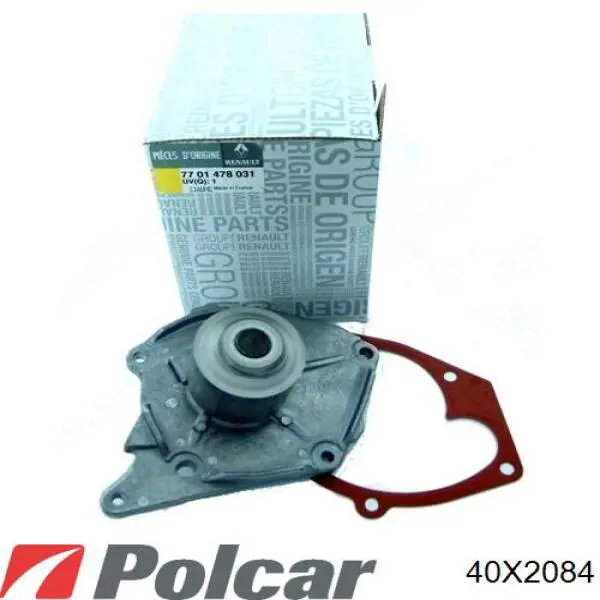 Купить 40X2084 Polcar Радиатор водяной