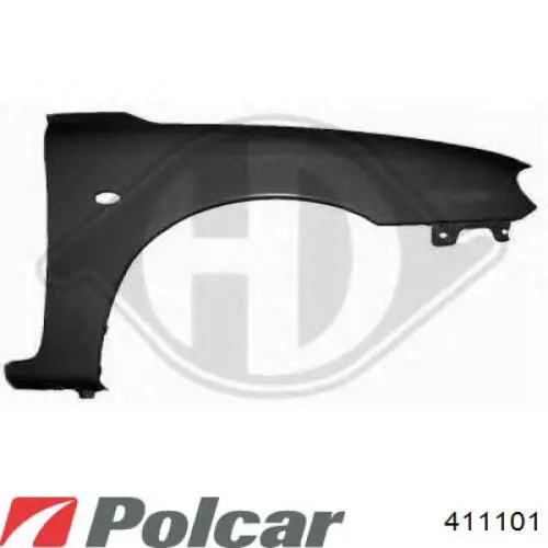 Крыло переднее левое Polcar 411101 цена, от 23.36 USD