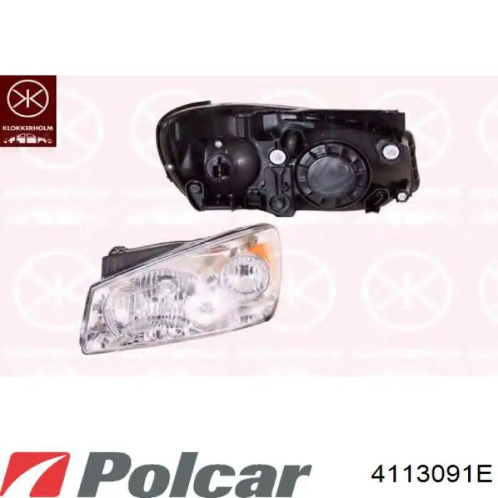 4113091E Polcar Фара