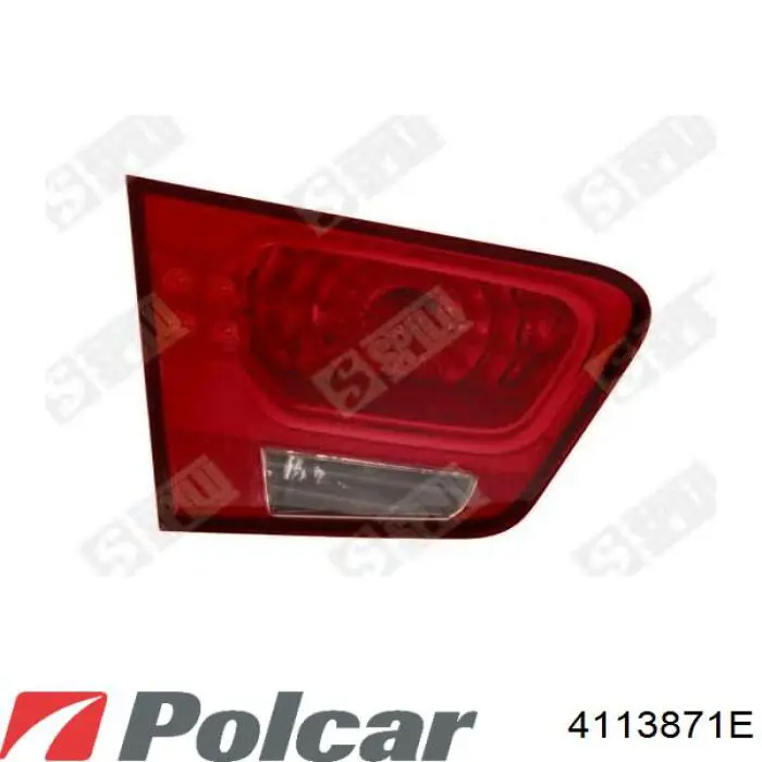 Фонарь задний левый 4113871E Polcar
