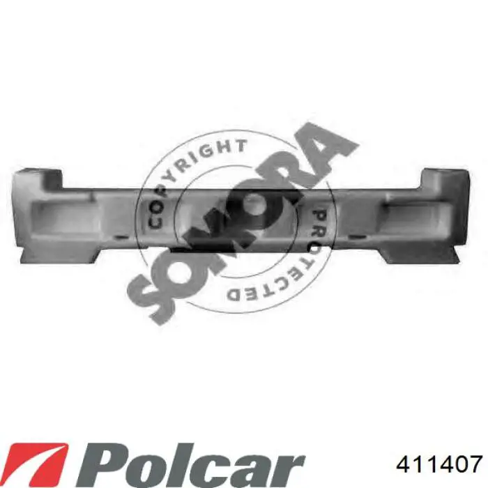 Бампер на авто Polcar 411407 цена, от 56.81 USD
