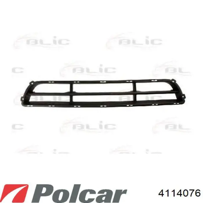 Защита бампера переднего 4114076 Polcar