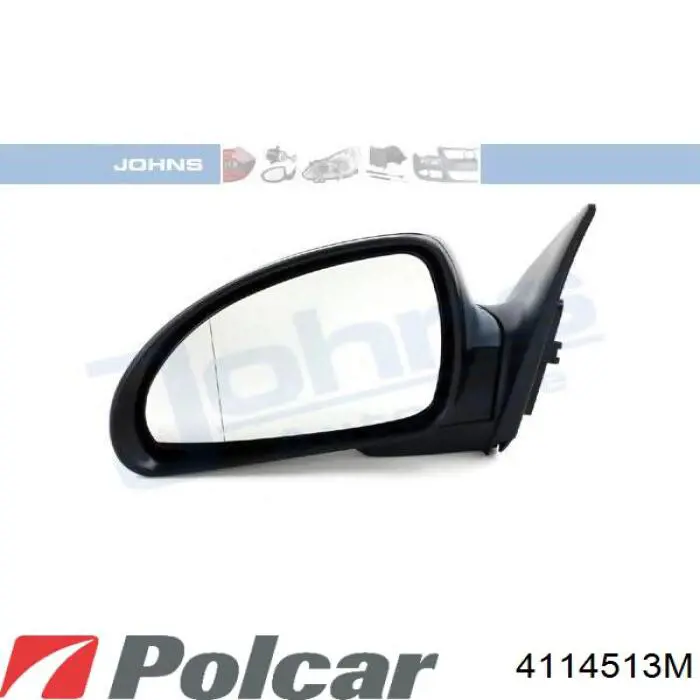 4114513M Polcar Левое боковое зеркало