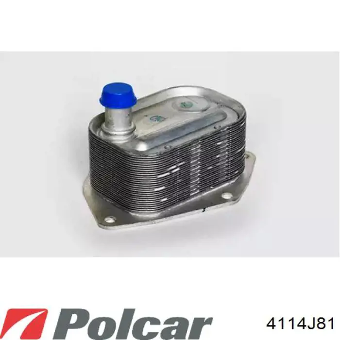 4114J81 Polcar радиатор масляный