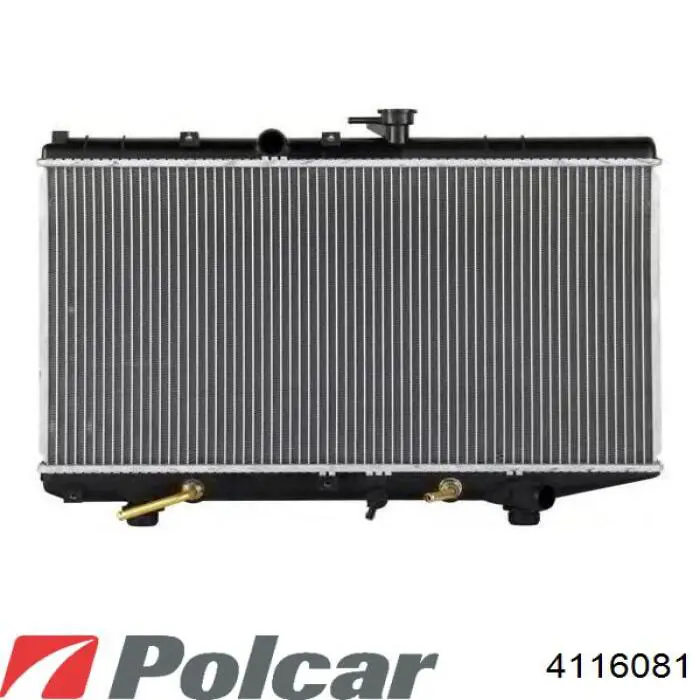 Радиатор 4116081 Polcar