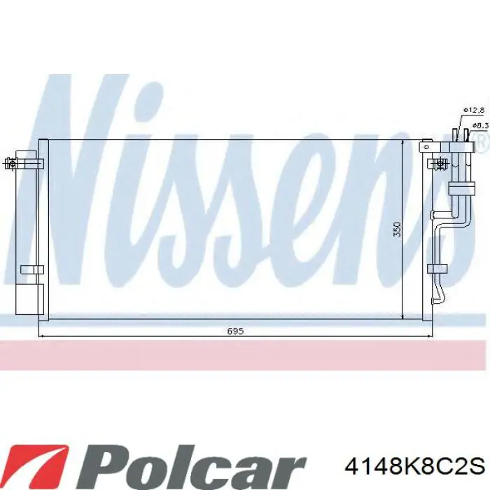 4148K8C2S Polcar Конденсатор