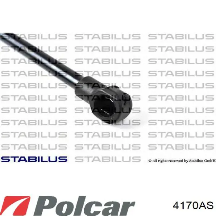 Амортизатор капота 4170AS Polcar