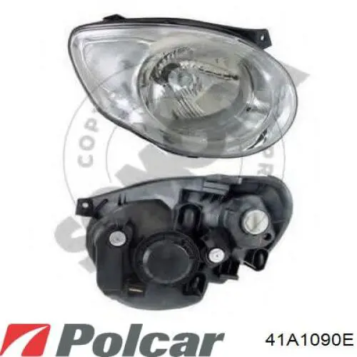 Левая фара 41A1090E Polcar