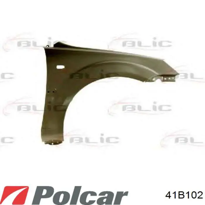 41B102 Polcar Переднее правое крыло
