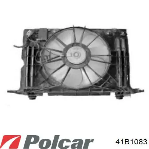 41B1083 Polcar Радиатор основной