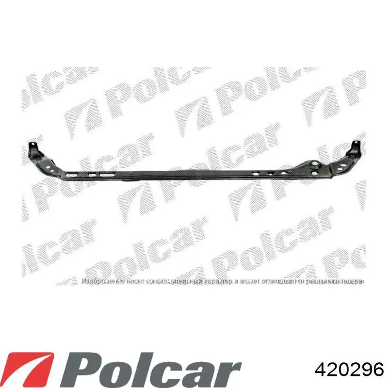 420296 Polcar Задний бампер