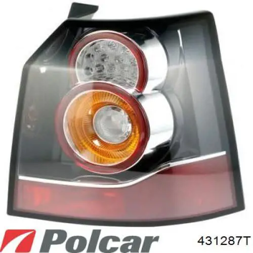 431287T Polcar фонарь задний левый