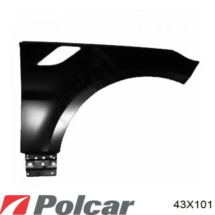 Купить DK6216016 Land Rover Крыло переднее левое