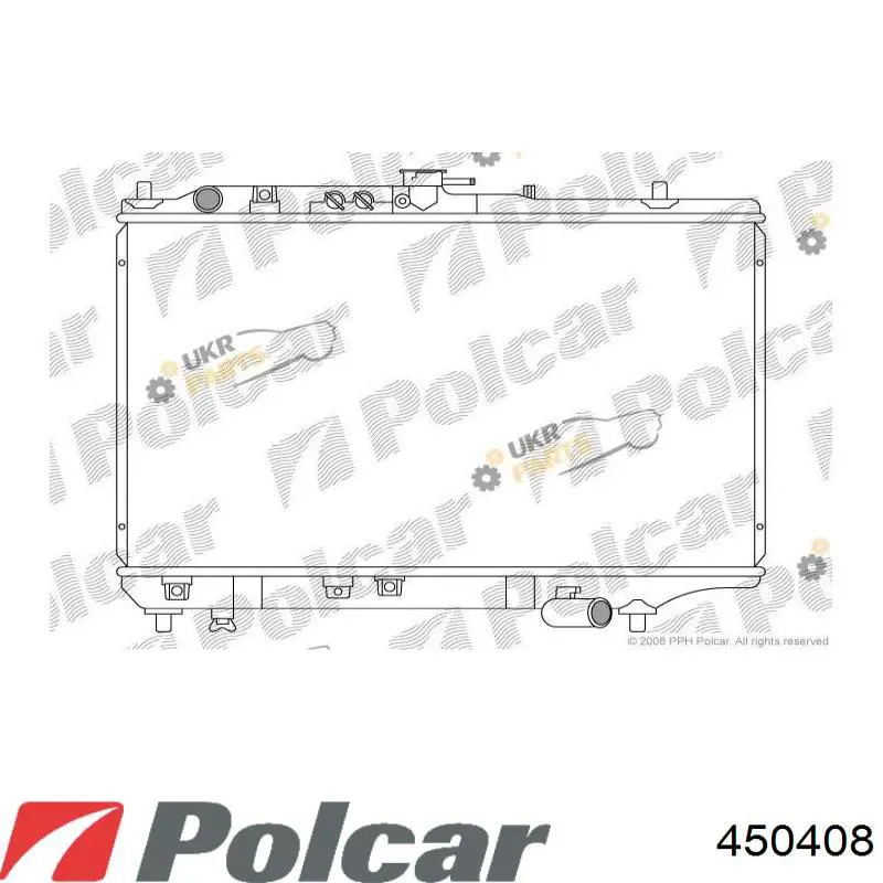 B63F15200C Mazda Радиатор основной