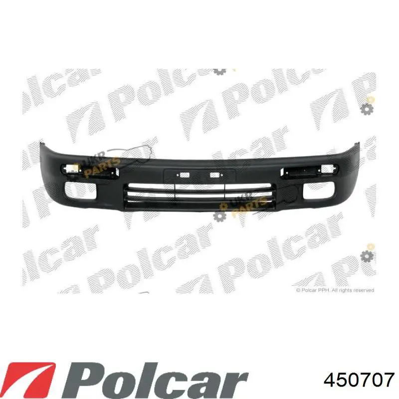 450707 Polcar передний бампер