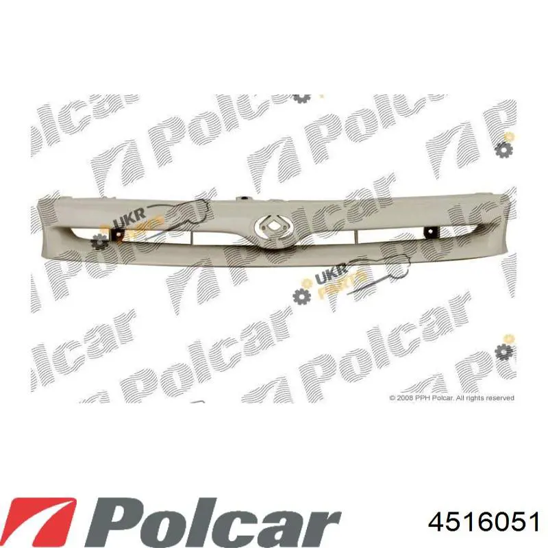 4516051 Polcar решетка радиатора