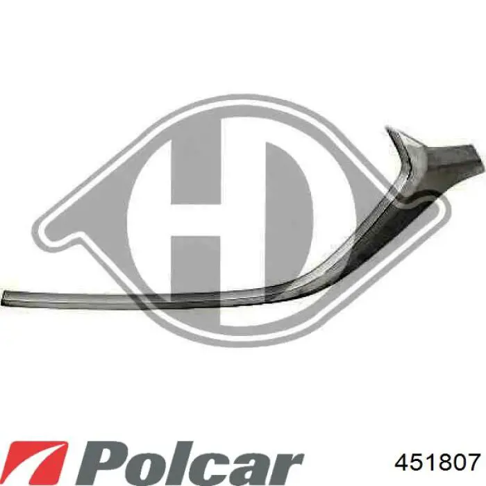 Бампер на авто Polcar 451807 цена, от 133.35 USD