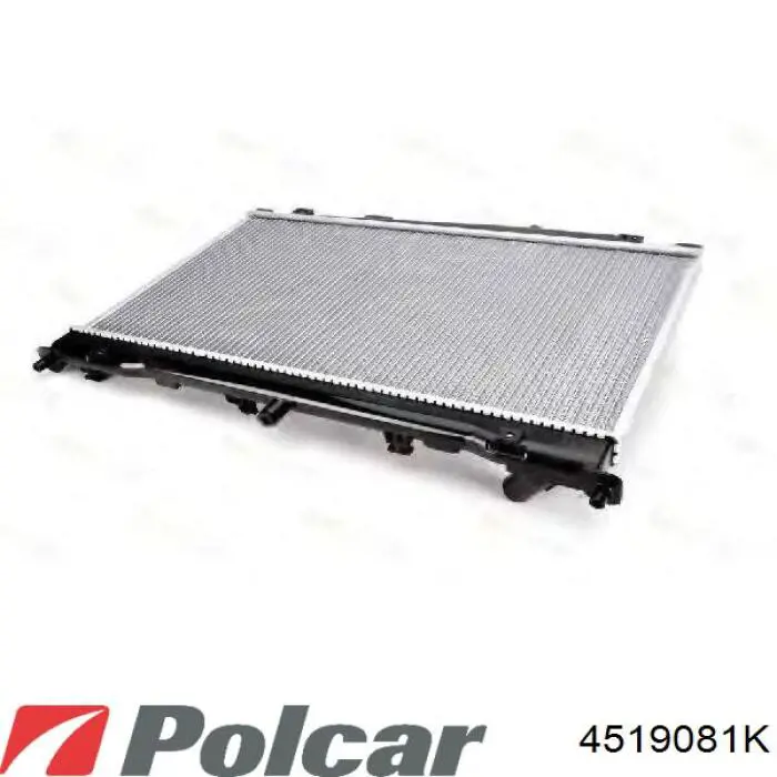 Купить 4519081K Polcar Радиатор водяной